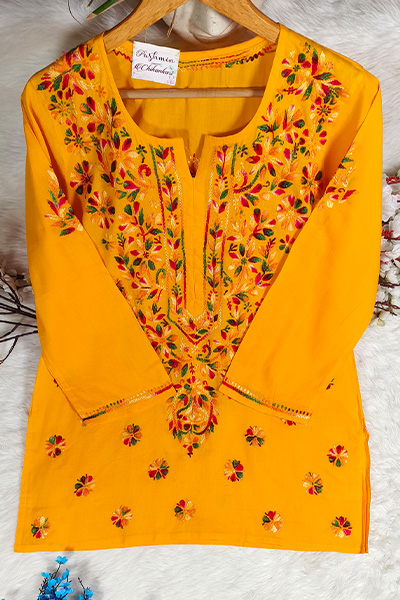Multi chikankari tops
