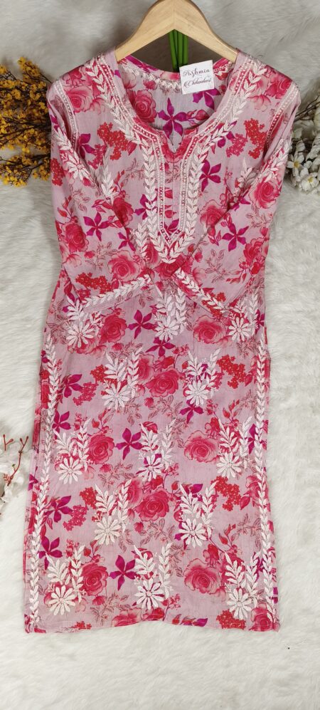 Chikankari Premium Cotton Kurta