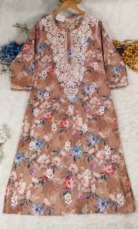 Chikankari Cotton Kurta