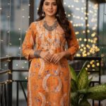 Chikankari Mulcotton Printed Afghani Kurta Co-ord Set